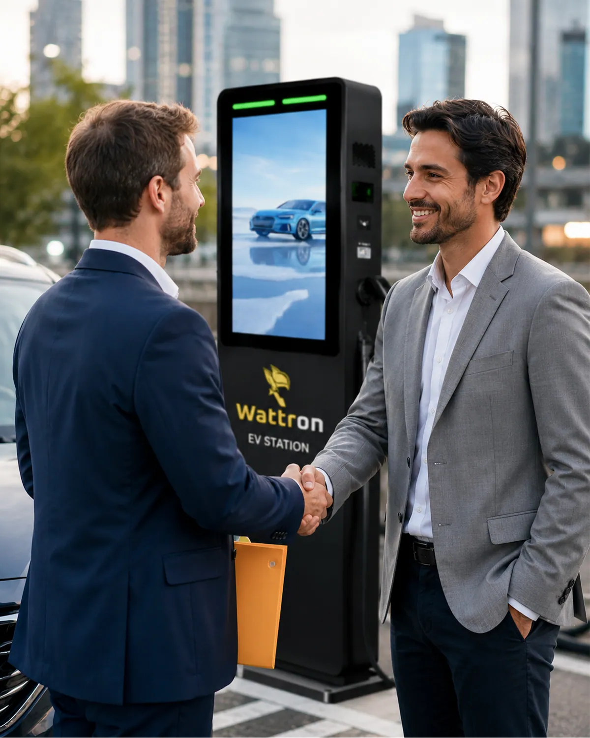 Parceria empresarial Wattron
